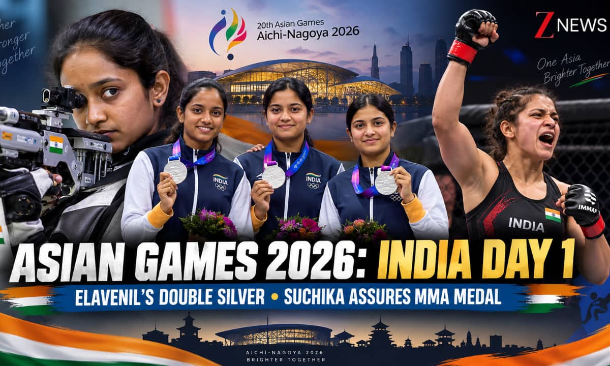 India Win Two Shooting Silvers, Secure First MMA Medal