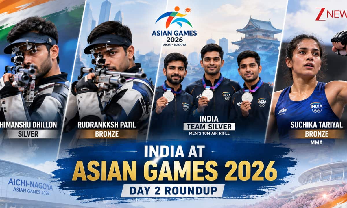 India's Shooters Shine at Asian Games 2026 with Three Medals