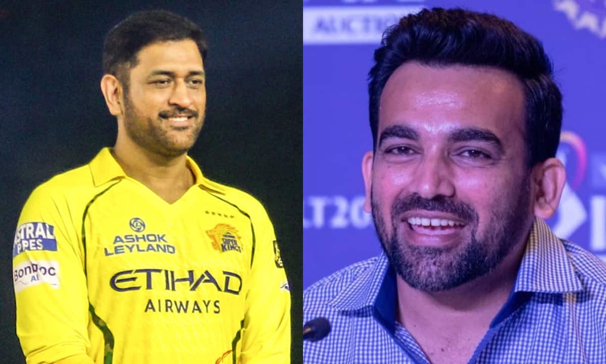 Dhoni Key in Zaheer Khan's Appointment as CSK Head Coach
