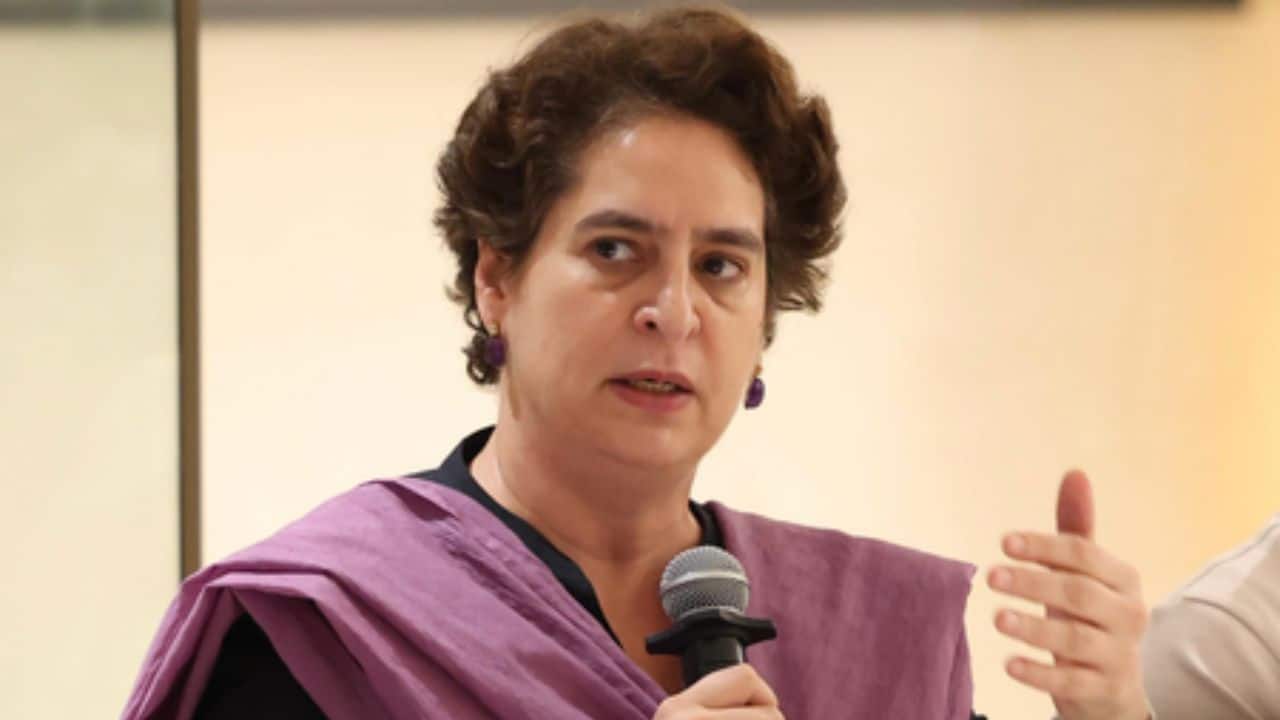 `Big schemes pointless if women`s safety can`t be ensured`: Priyanka Gandhi on Jamui case