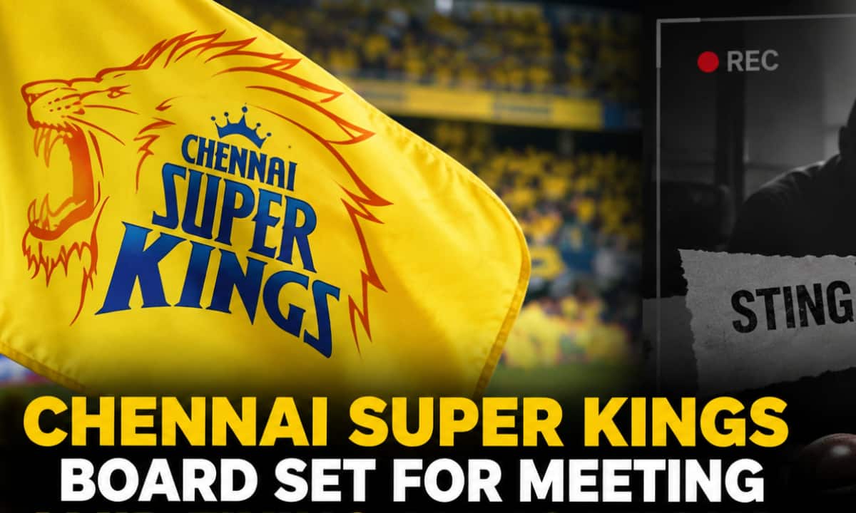 CSK Board to Meet Over Alleged Fixing Sting