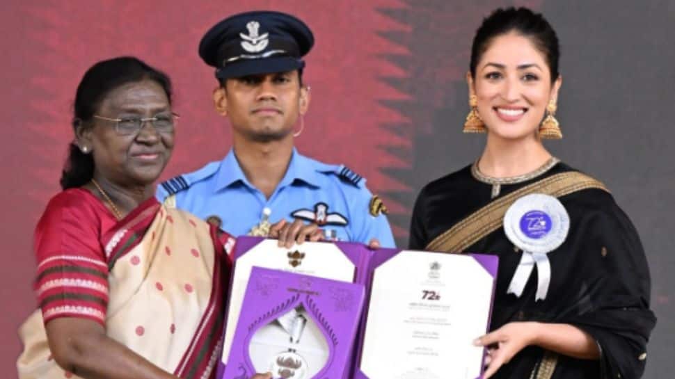 Yami Gautam credits Aditya Dhar & son Vedavid for her National Award win: 'You inspire me'