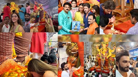 लालबागचा राजा 2026 सेलिब्रिटी दर्शन: शाहरुख खान, रणवीर सिंह से लेकर अनन्या  पांडे तक बप्पा के सामने झुके | लोग समाचार | जी नेवस