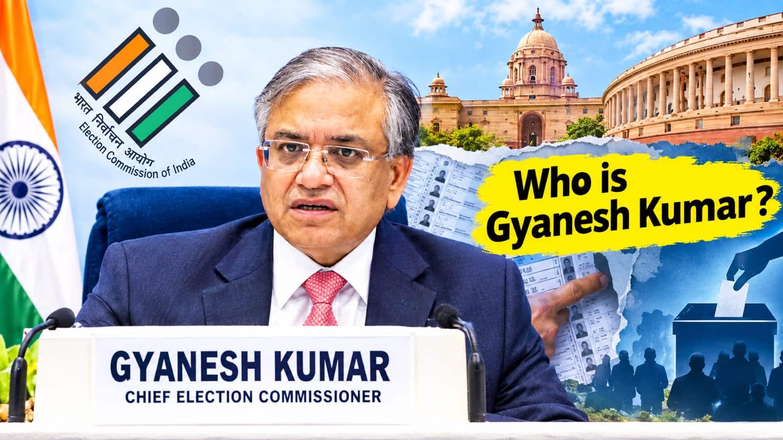 Who is Gyanesh Kumar: Inside the career of India`s CEC amid poll panel controversies