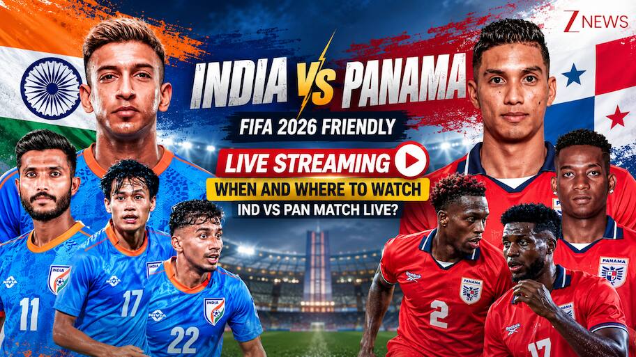 India vs Panama football, FIFA 2026 friendly live streaming: When and ...