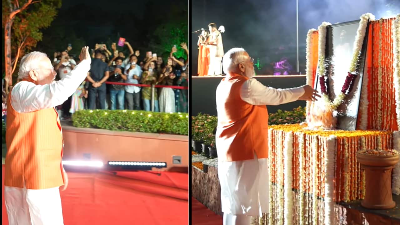 Tradition meets youth: PM Modi joins ‘bhajan clubbing’ on Deen Dayal Upadhyaya jayanti