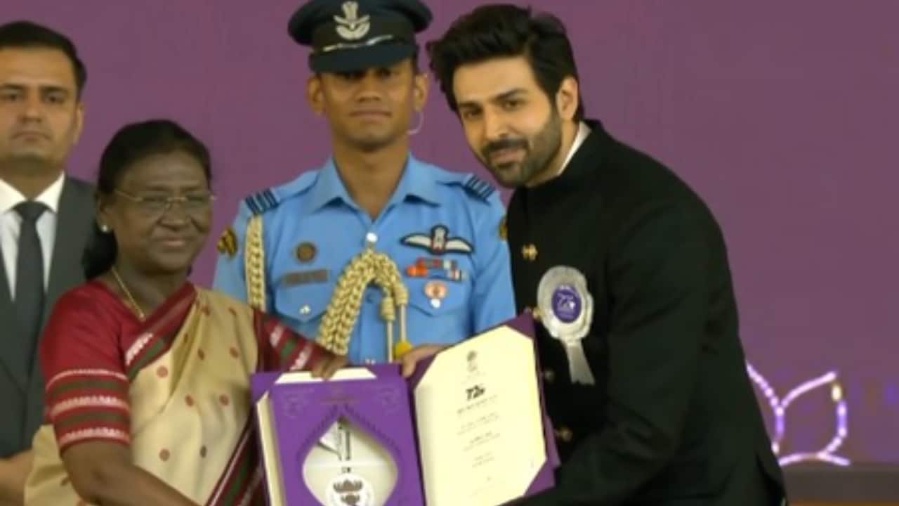 Kartik Aaryan expresses gratitude to President Droupadi Murmu after National Award Win for ‘Chandu Champion’