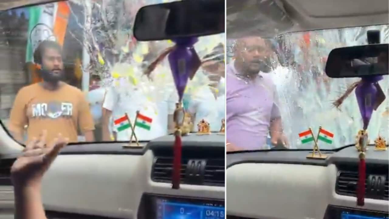 Eggs thrown at TMC leader Kunal Ghosh’s car en route to Serampore