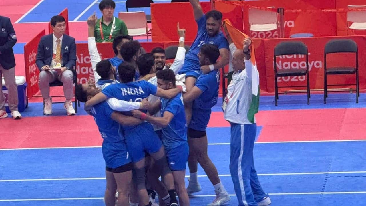 India Beat Iran 40-34 to Retain Asian Games Kabaddi Gold