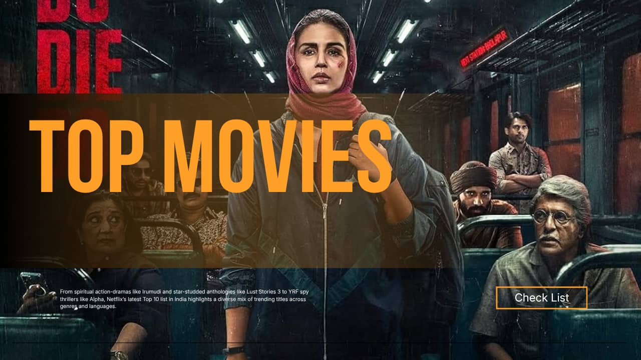 Top 10 movies in India on Netflix today (September 27, 2026): Irumundi to Baby Do Die Do - Check what's trending now