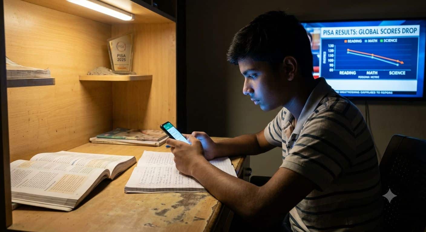 PISA 2025: Student Scores Hit Record Low as Screen Time Rises