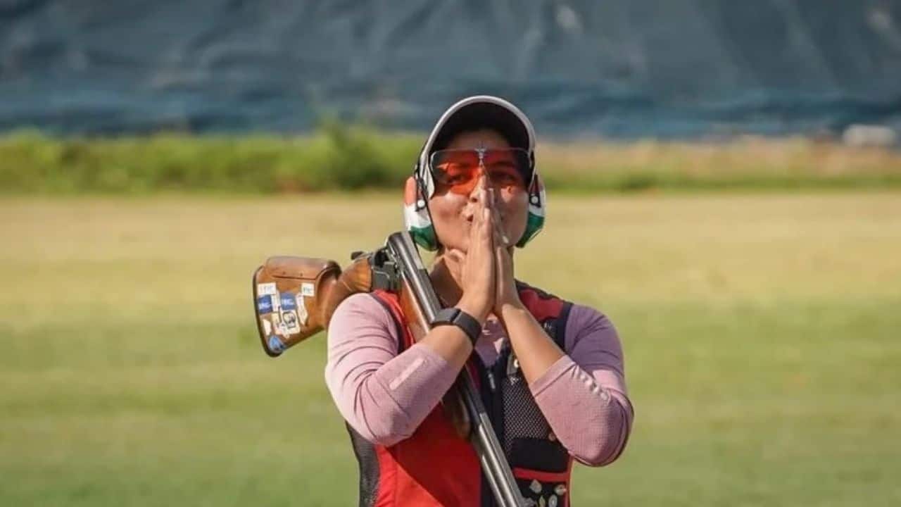 Asian Games 2026: Neeru Dhanda leads India to trap shooting silver, enters individual final