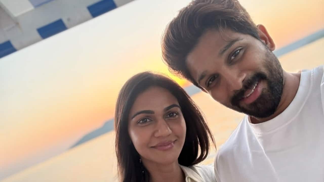 Allu Arjun wishes wife Sneha Reddy on her birthday with a cute social media post
