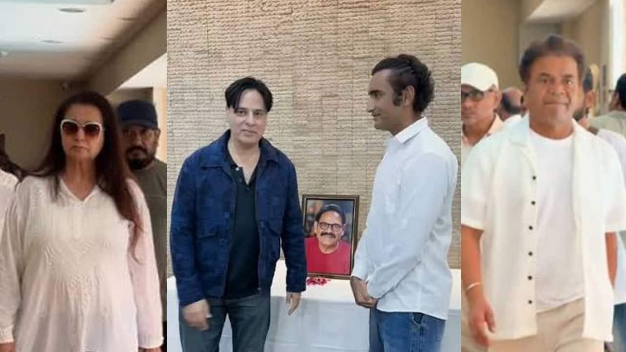 Mushtaq Khan prayer meet: Poonam Dhillon, Rajpal Yadav, Rahul Roy pay last respects