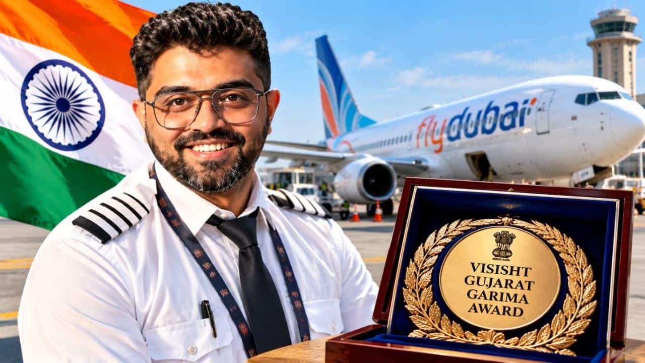 Textile student to hero pilot: Gujarat to honour stabbed Flydubai pilot Smit Machchhar