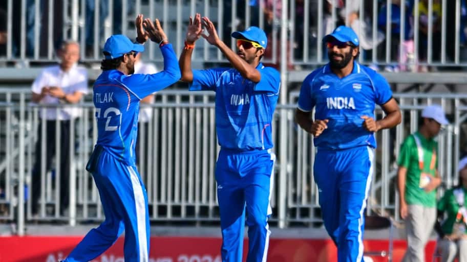  'Holding the flag is a different feeling': Tilak Varma after India’s Pakistan win