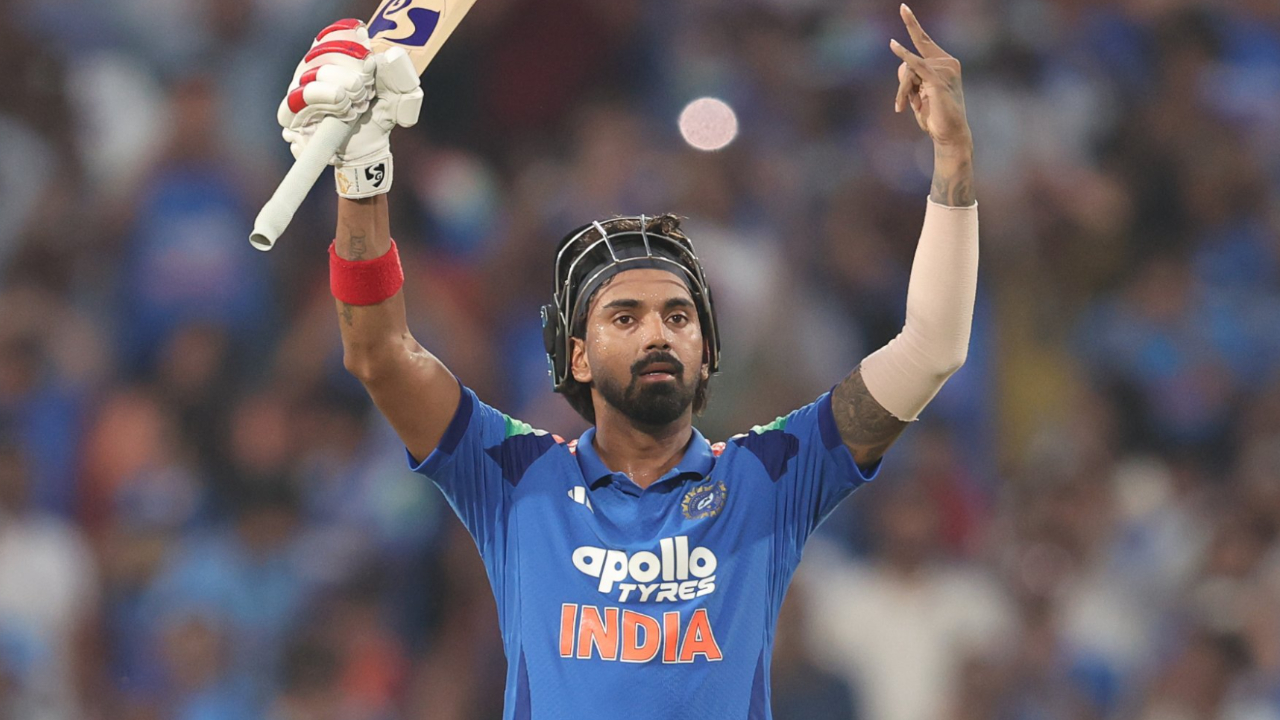 3rd ODI: KL Rahul's unbeaten 129, Rohit Sharma and Ruturaj Gaikwad fifties propel India to 351/7 vs West Indies 3rd ODI: KL Rahul's unbeaten 129, Rohit Sharma and Ruturaj Gaikwad fifties propel India to 351/7 vs West Indies