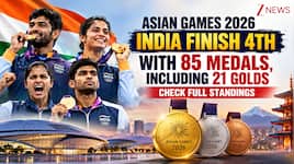 Asian Games 2026: India finish 4th with 85 medals, including 21 golds; check full standings