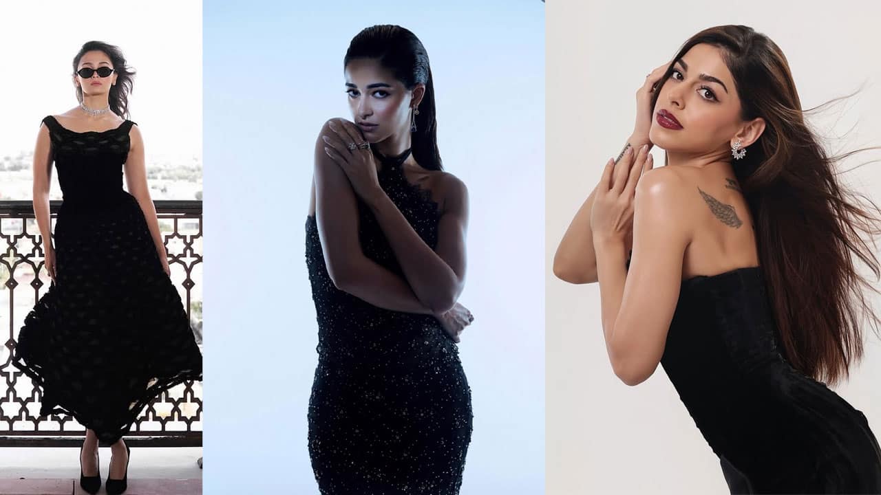 Alia Bhatt, Ananya Panday to Shanaya Kapoor: Bollywood actresses who dazzled in black and how!