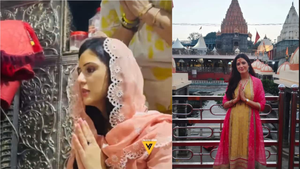Isha Rikhi visits Mahakaleshwar Temple in Ujjain amid eviction from Bigg Boss 20 | WATCH