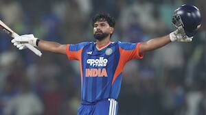 Shreyas Iyer surpasses Virat Kohli, becomes 1st Indian in T20I history to...