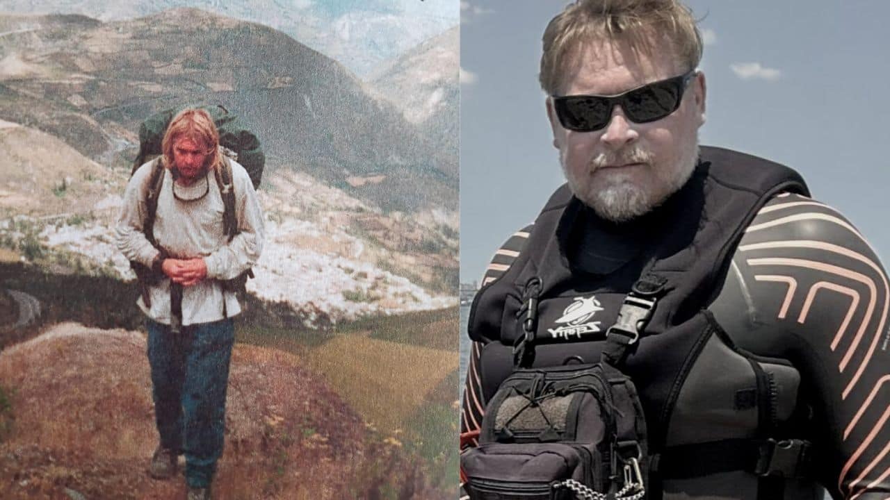 British adventurer Karl Bushby returns to UK after 28-year walk