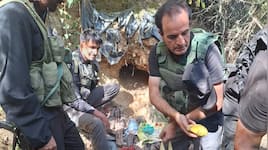Security forces bust terror hideout in NagdaNar forest, Handwara; huge cache of arms and ammunition recovered