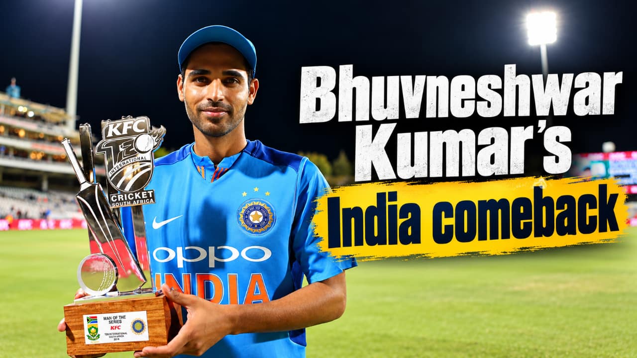 Bhuvneshwar Kumar recalled to India T20I squad for New Zealand tour