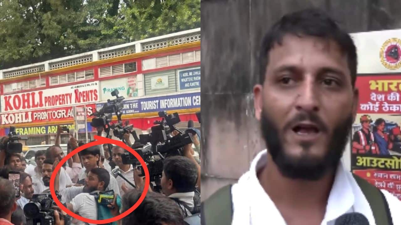 High drama in Delhi: Kashmiri man beaten for pro-Modi slogans at INDIA bloc protest - Video