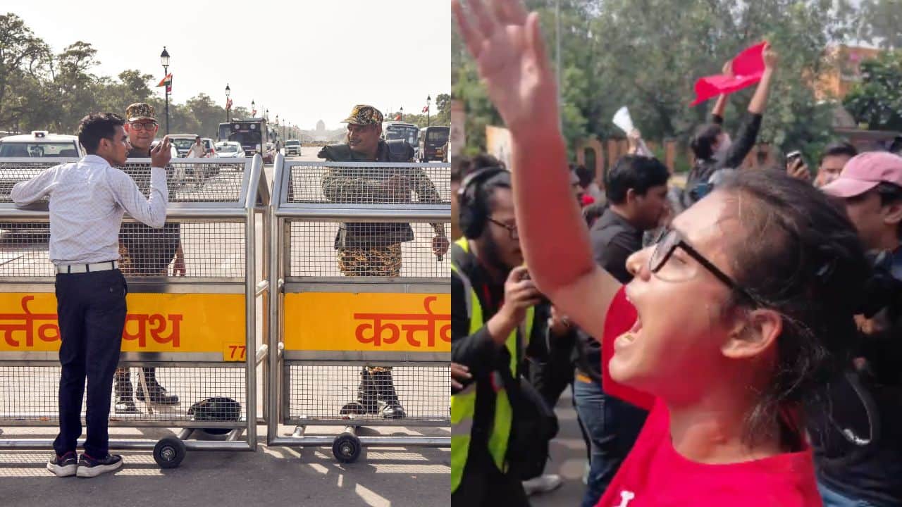 EC-SIR row protest escalates: Internet suspended, 1,500+ detained; AISA Chief Neha Bora held