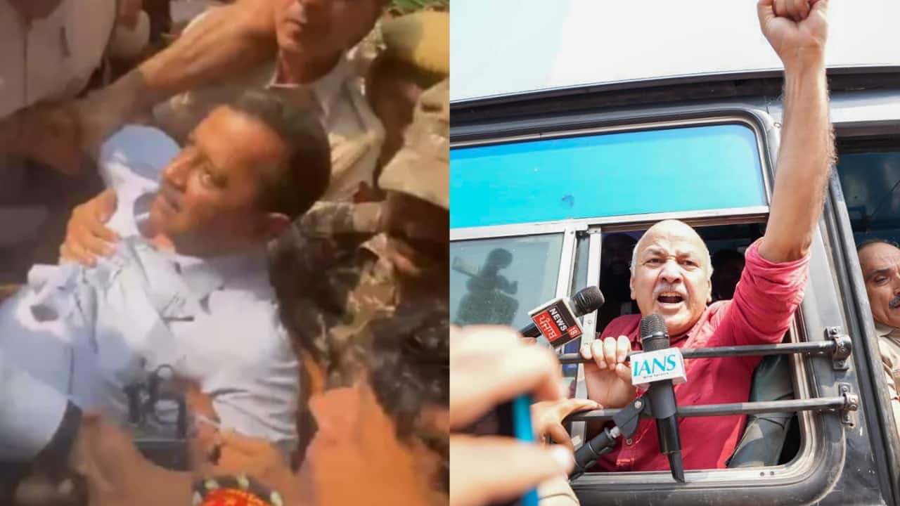 Kejriwal, Mamata detained as Delhi protest against CEC escalates