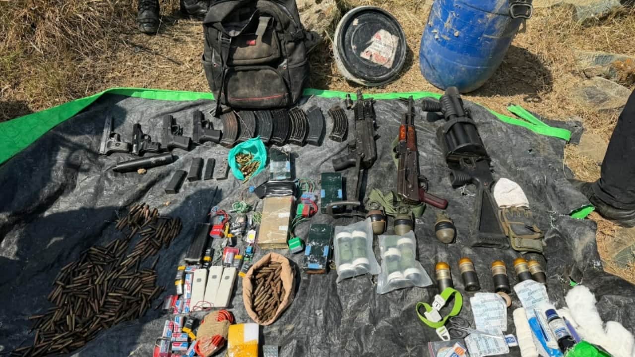 Arms and explosives cache seized in Sopore forest, third major recovery in Kashmir in 72 hours