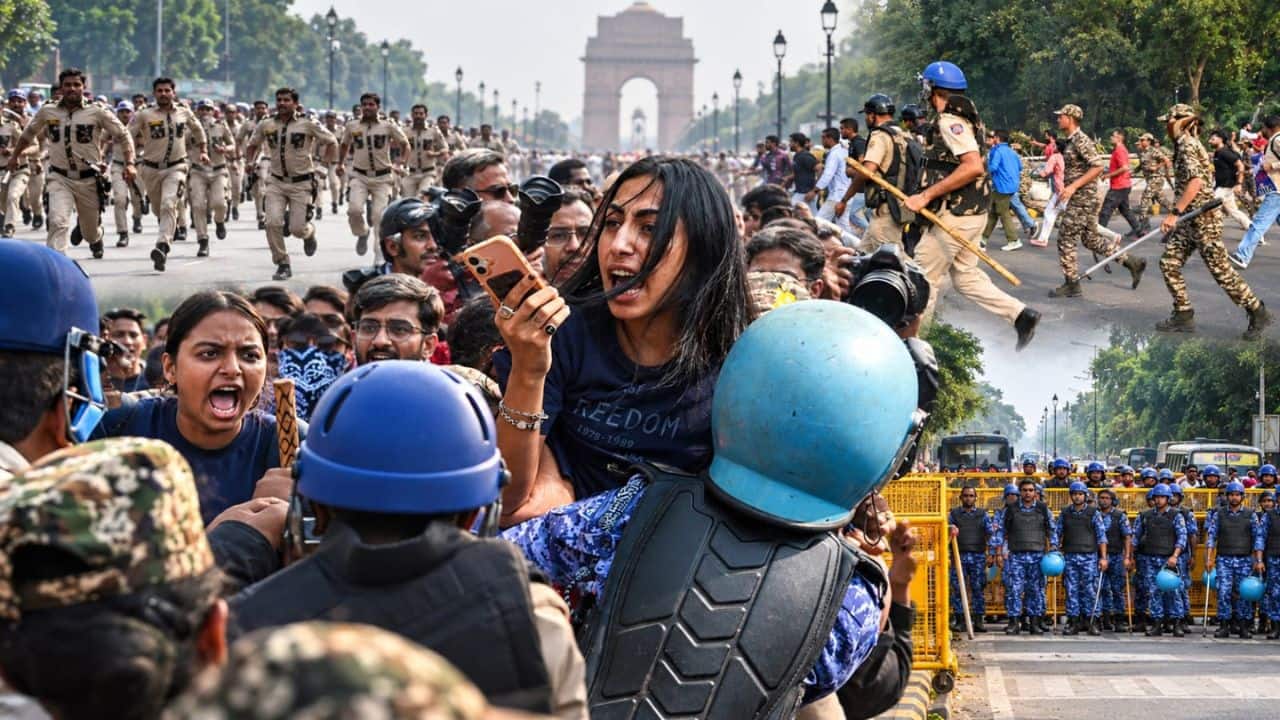 `Rigged only when you lose?`: 124 retired bureaucrats back Election Commission as Delhi-Mumbai protests continue