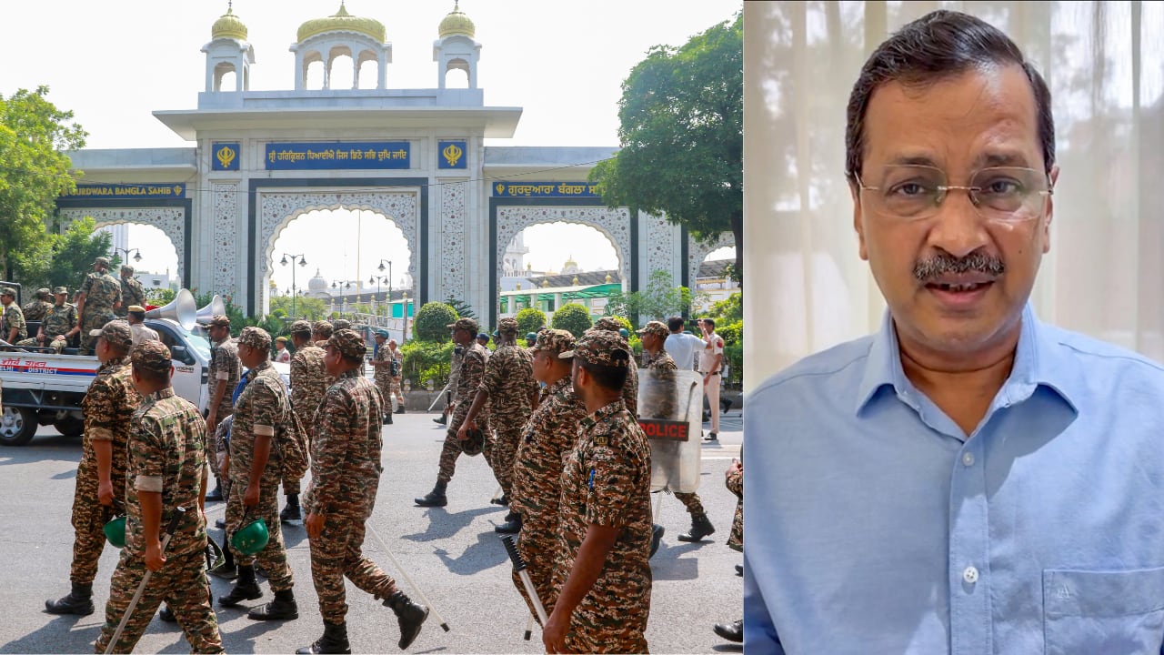 DSGMC Files Police Complaint Against Kejriwal, AAP Leaders Over Bangla Sahib Protest