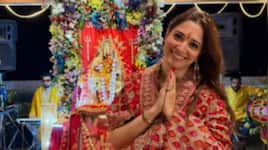 Tamannaah Bhatia kicks off Navratri with 'Mata Ki Chowki' alongside family and friends