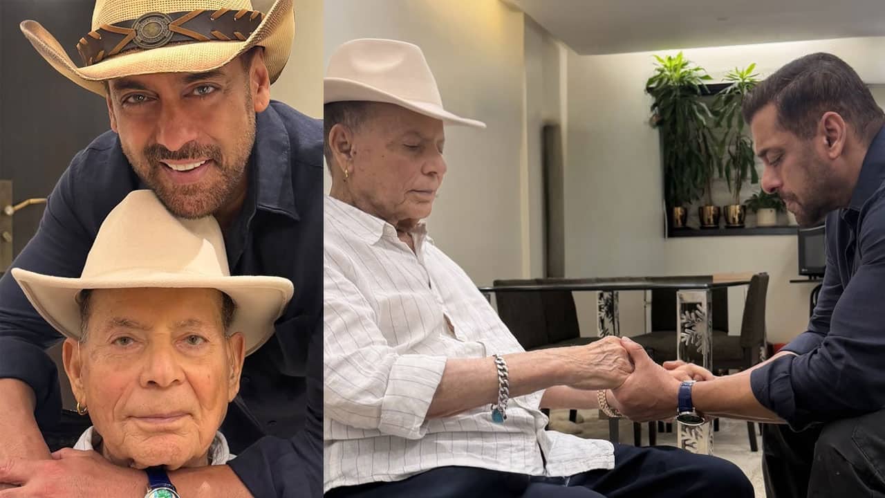 'Baap baap hota hai': Salman Khan twins in cowboy hats with dad Salim Khan on his adorable birthday post!
