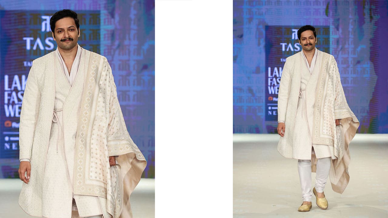 Lakme Fashion Week 2026: Ali Fazal honours Indian tradition, turns showstopper for designer Tarun Tahiliani