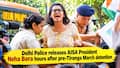 Delhi Police releases AISA President Neha Bora hours after detention