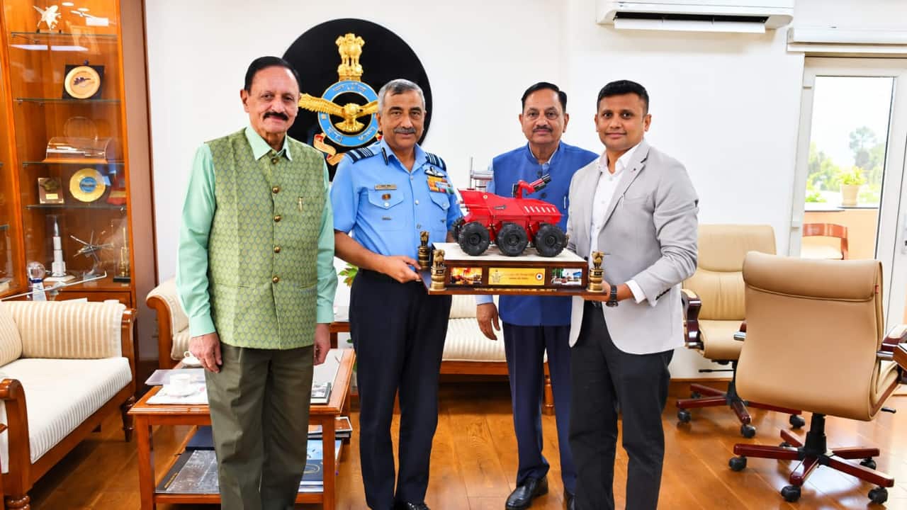 From iDEX winner to Air Force order: The made in India route swadeshi empresa`s firefighting robot took