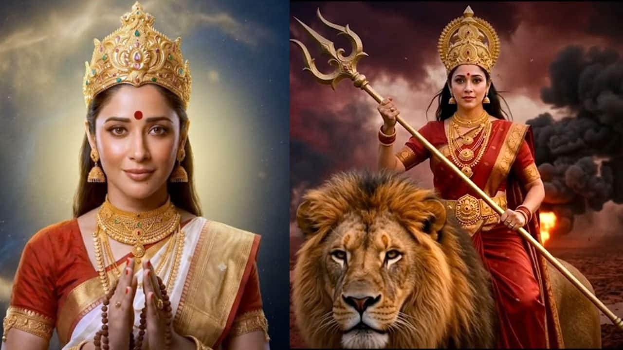 Nyrraa M Banerji in AI-cast web-series 'DEVI: The Nine Astras' as Goddess Durga's 9 avatars