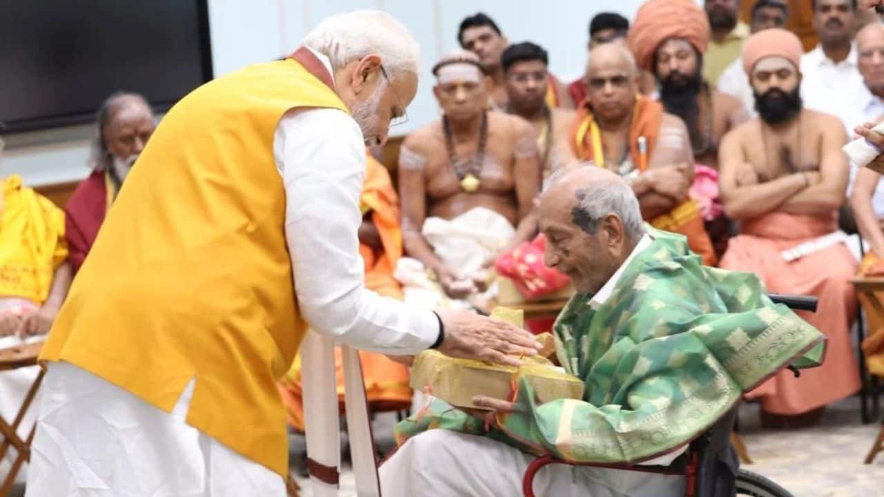 Sengol craftsman Vummidi Ethiraj dies at 99; PM Modi condoles death