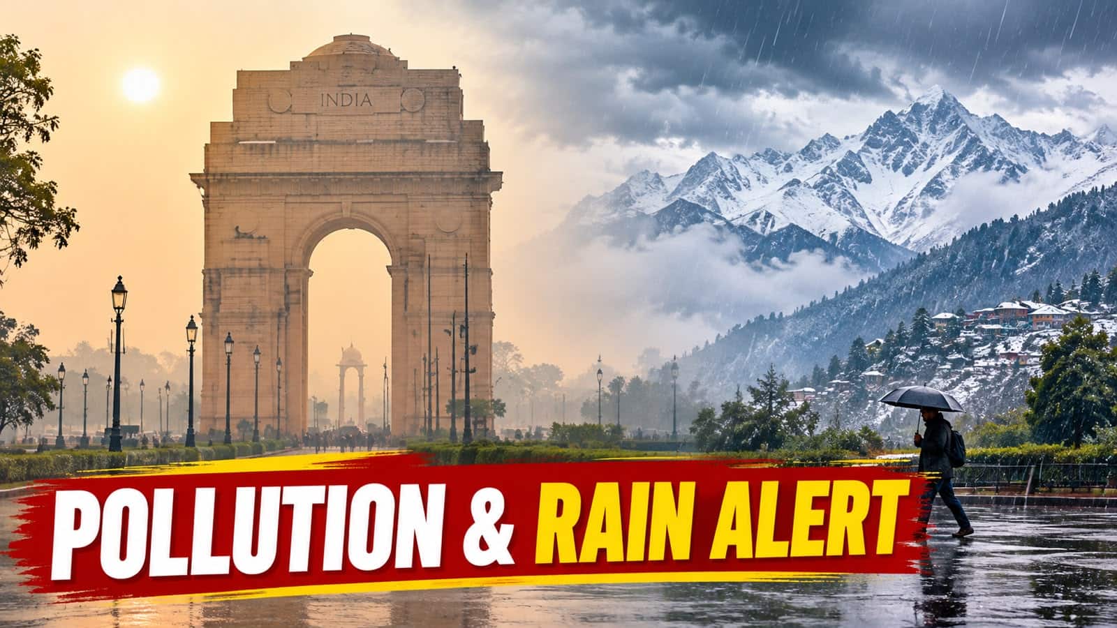 Delhi-NCR gripped by smog as AQI hits 245; GRAP-1 enforced amid nationwide weather shifts
