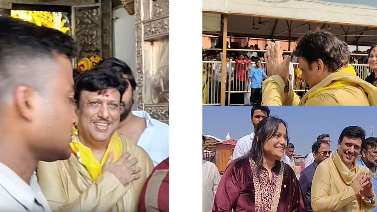 Govinda visits Puri Jagannath Temple, seeks blessings for his kids