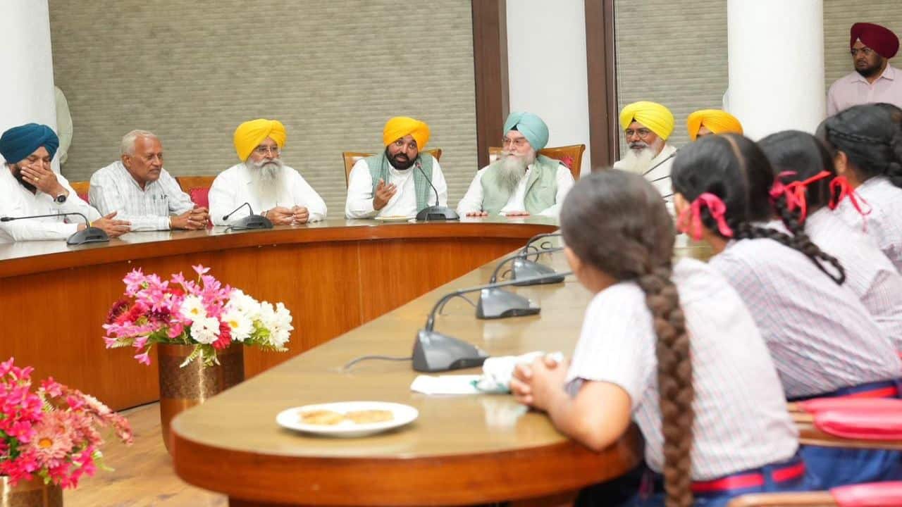 Punjab govt jobs, Rs 10 lakh health cover: What CM Mann told students at assembly