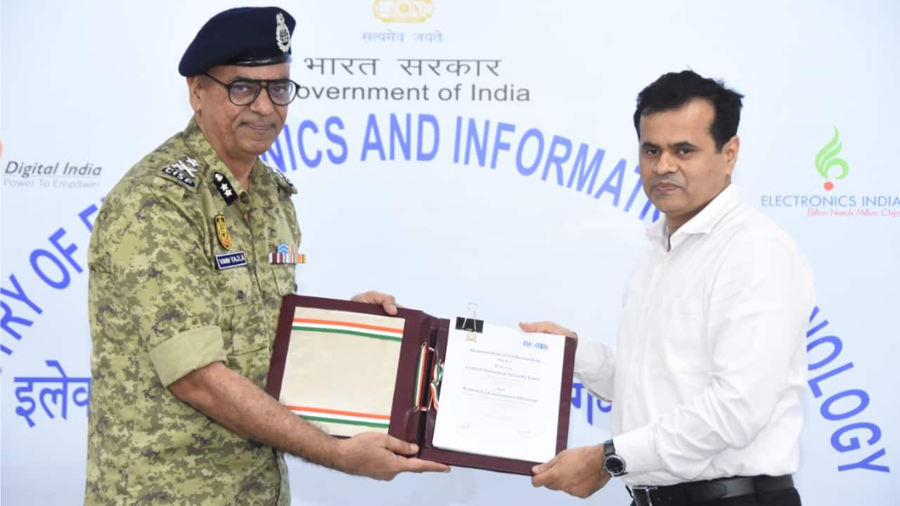 CISF, NeGD sign MoU to train personnel in drone, AI and cyber security