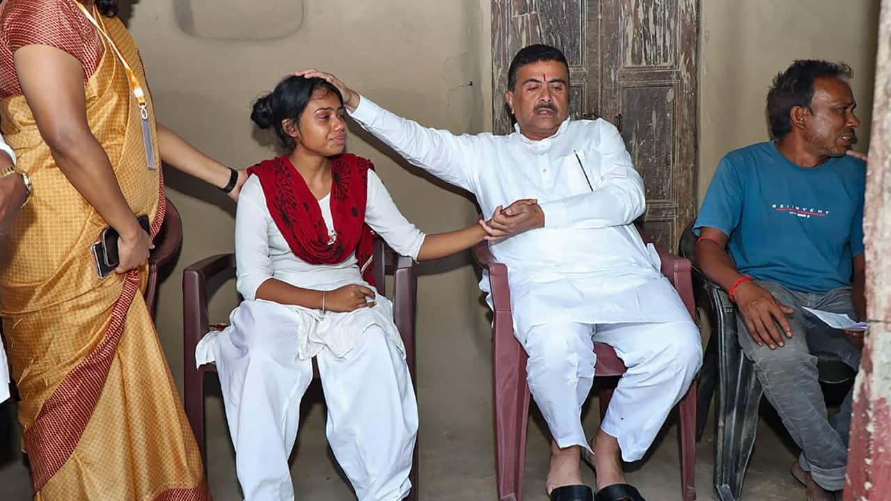 Kolkata Chorbagan stampede: Suvendu Adhikari announces Rs 27 lakh compensation for victim’s family