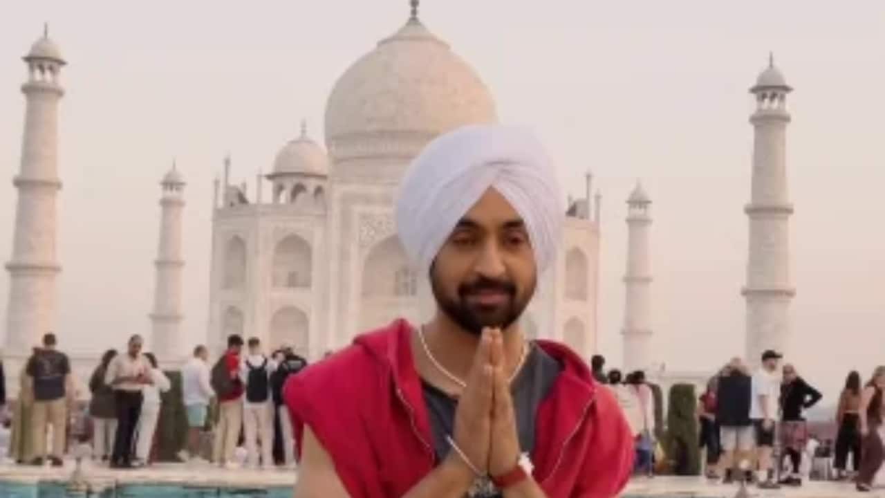 Diljit Dosanjh visits Taj Mahal ahead of Aura India Tour 2026; Delhi concert permission confirmed
