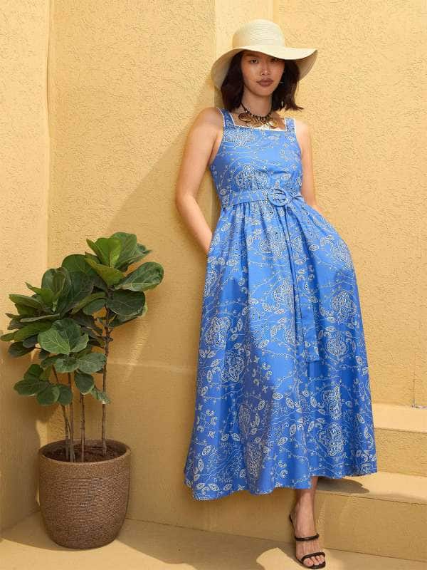 Pink Paprika Fit &amp; Flare Midi Dress