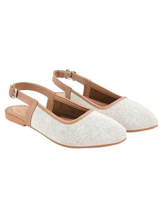 Shoetopia Block Heel Ballet Flats
