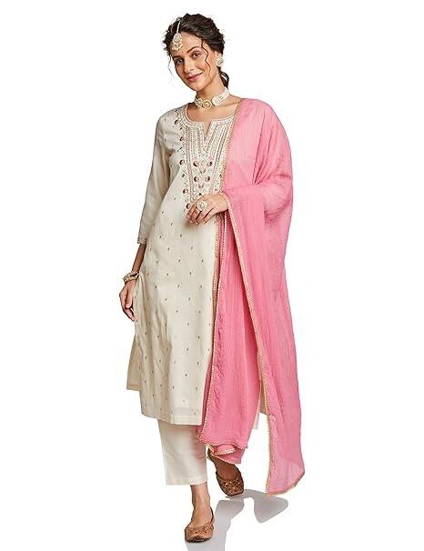 Myx Women Embroidered Kurta Set